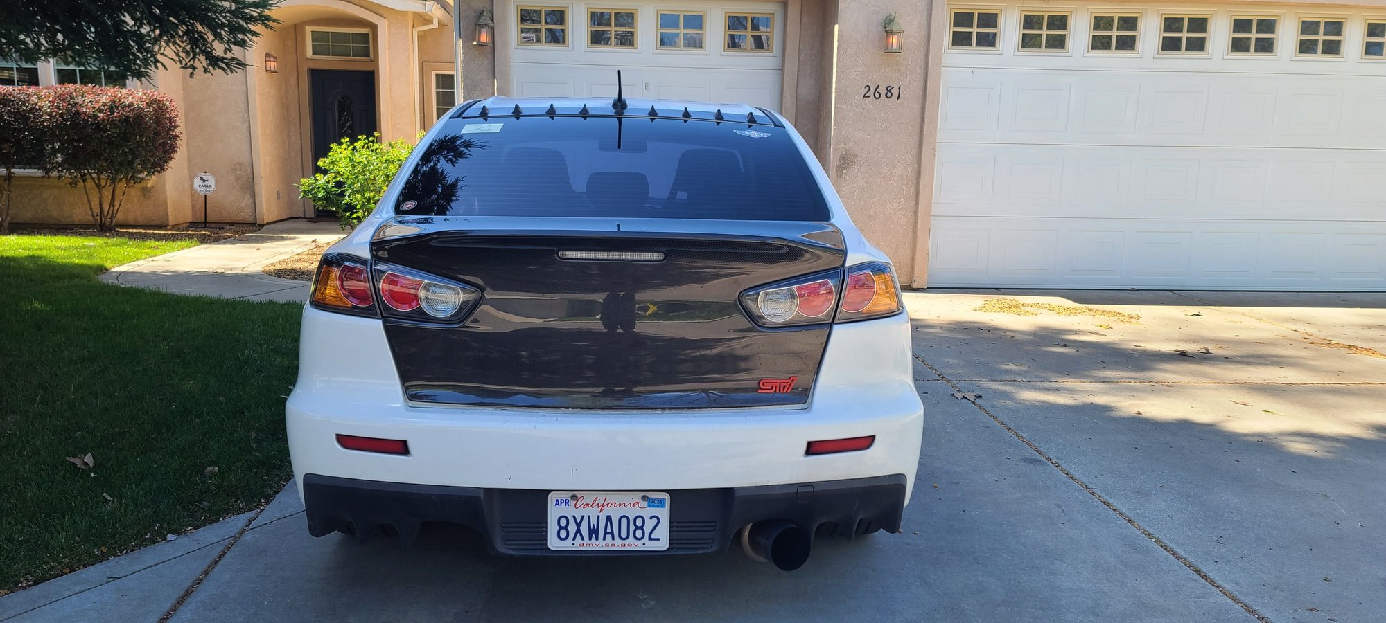 2010 Mitsubishi Lancer Evolution - 2010 Mitsubishi Lancer Evolution MR SST - Used - VIN JA32W5FV5AU030725 - 124,000 Miles - 4 cyl - AWD - Automatic - Sedan - White - Chico, CA 95973, United States