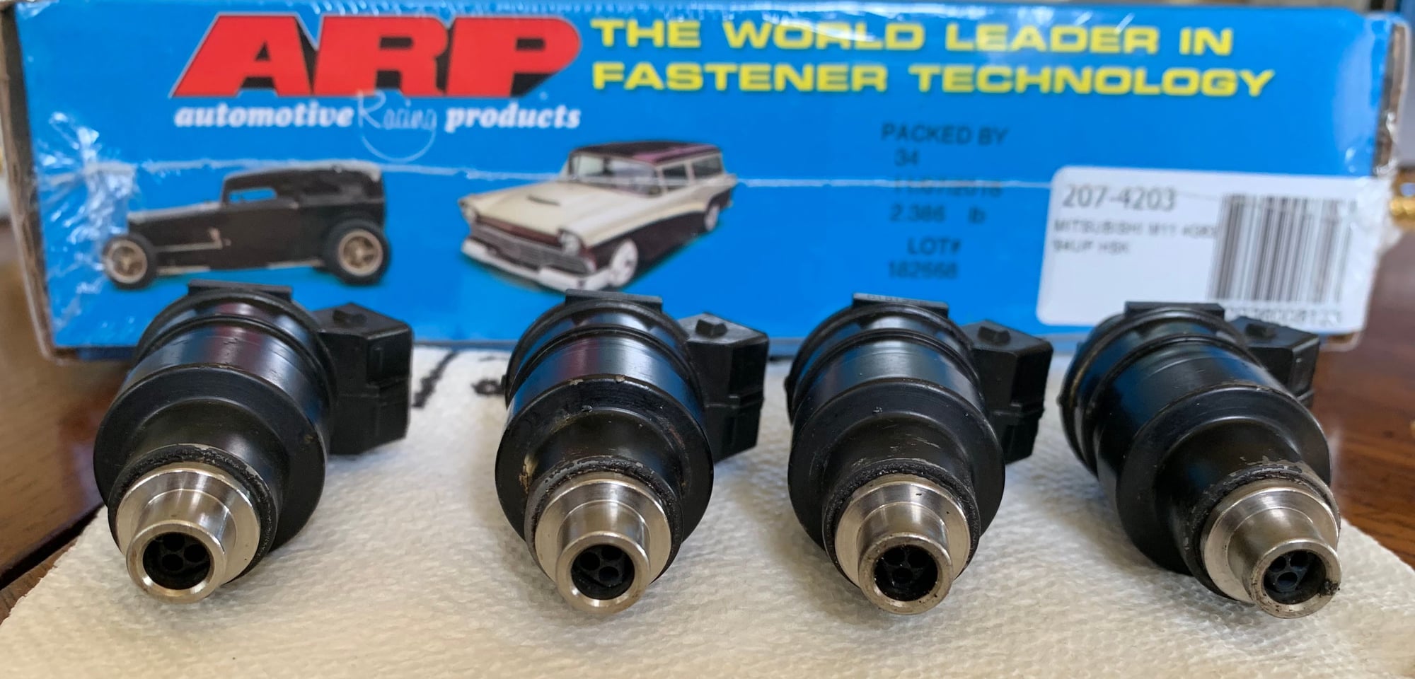 Engine - Intake/Fuel - Brand new ARP M11 headstuds and 1200cc PTE injectors - Used - 2003 to 2006 Mitsubishi Lancer Evolution - Riverside, CA 92509, United States