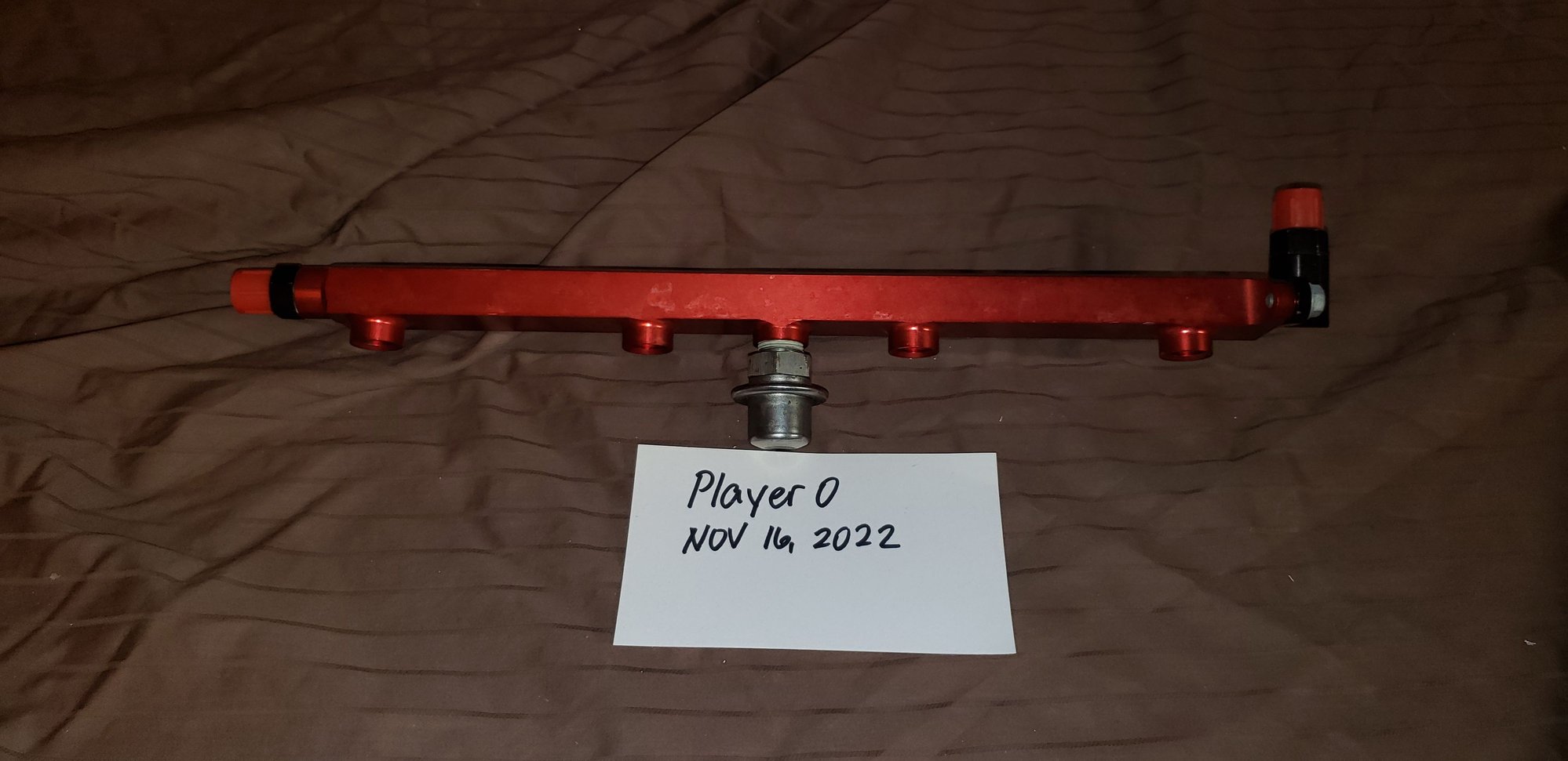 Engine - Intake/Fuel - AMS Mitsubishi Lancer Evolution X Fuel Rail Kit - Used - 2008 to 2015 Mitsubishi Lancer Evolution - Billerica, MA 01821, United States