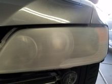 Finished wet sanding driver side
