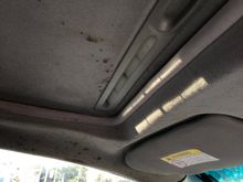 Headliner was super stained