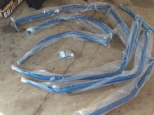 This cage is one of just a few made because of the design. Most will stay away from it because of the install type and damage it can do. This is a dashboard through design which means you'll need to cut a hole in the dashboard so the cage can stay snug along the A pillars. A common bolt in cage typically bends around the dashboard leaving less leg room. This dashboard through is commonly found in custom fully welded cages.  I just decided to keep it more JDM with this brand.