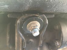 Torque solutions driveshaft carrier solid bushings