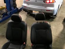 Leather Heated Ralliart Seats for sale.. make me an offer? 