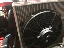 Radiator with Slim fan 