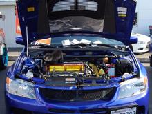 Darwin in the cleanest engine bay at the show Ryan.Kauz