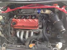 Rpw 4-1 44mm, Sri custom injen cai/Apollo k&amp;n closed filter/ford rubber coupler (I think it's from an f150 or an ambulance lol), heat wrap