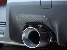These are the Carbon Fiber Heat Shields sold by Mitsubishi in Japan or Europe. These may be the 500 UK Sterling ones. I don't think the stainless were sold in the UK.