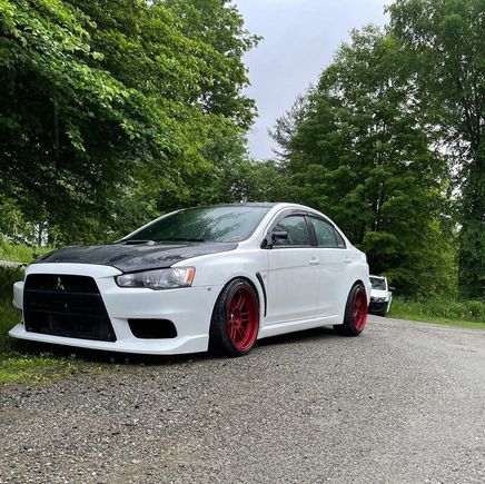 Shortly after I first bought the car :D