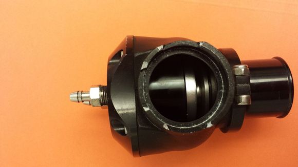 Flanges exploded off the pull port