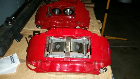 Installing ST43 pads and Titanium Shims