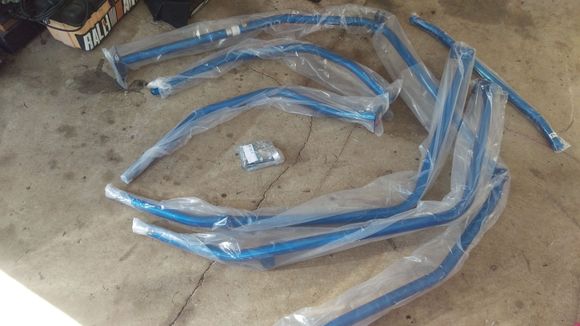 This cage is one of just a few made because of the design. Most will stay away from it because of the install type and damage it can do. This is a dashboard through design which means you'll need to cut a hole in the dashboard so the cage can stay snug along the A pillars. A common bolt in cage typically bends around the dashboard leaving less leg room. This dashboard through is commonly found in custom fully welded cages.  I just decided to keep it more JDM with this brand.