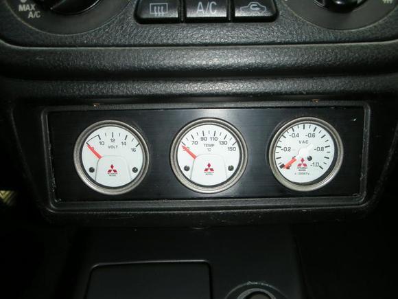OEM Mitsubishi Evo Gauges