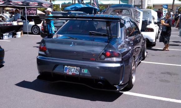 HELLAVARIDES Show Hawaii. New Voltex GT wing