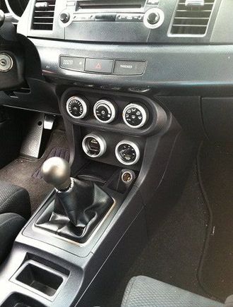 Custom Center Console Gauge Pod