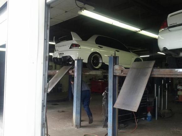 Greddy TI-C Exhaust install.
