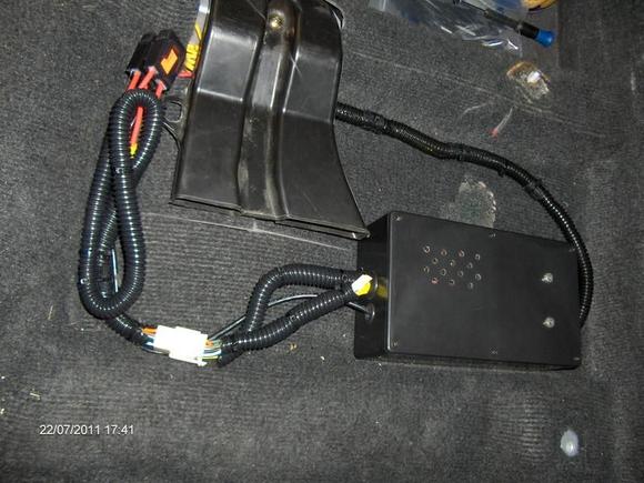 Passenger seat install.
