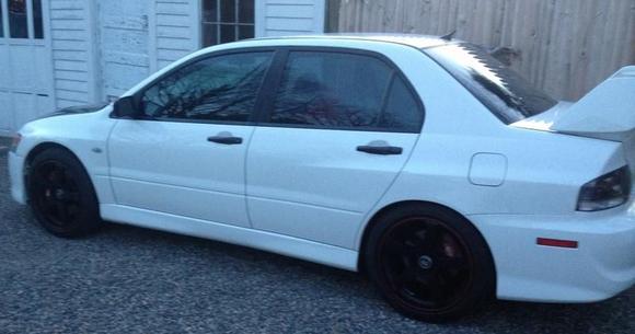 new wheels, tints.. coilovers goin on next week. new parts to b installed asap are: mishimoto radiator, GSC s2 cams, ams fuel rail, 340 fuel pump, 1000cc precision injectors, installed already are Slowboy fmic with upper n lower piping, MR emanifold, HIDs, 4" o2 housing to full  4" exhaust,GSC boost salonoid for tune by gear. All fluids done woth redline.  aem wideband n boost a pillar gauges. new reserculating BOV injen intake .. with good tune hoping for 370hp until i get a bigger turbo..!