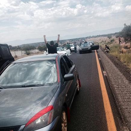 Phoenix freeway take over!!