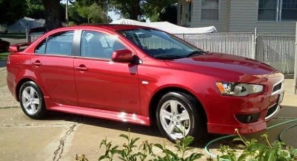 My 2013 Lancer awd. Peppy yes, but no evo :-(
