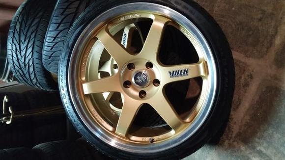 My Volk Te37 Wheel  19x8.5  22