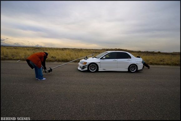 Behind the scenes of Voltex Evo Photo Shoot