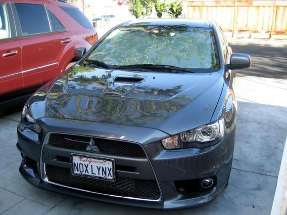 Pic of Nox and his new Covercraft Sun Shade