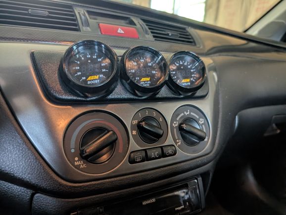 AEM gauges.