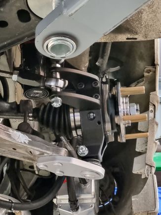 New wheel bearings and ARP wheel studs all round too