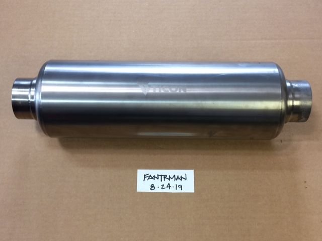 Engine - Exhaust - Titanium Ultra Lightweight Race Muffler - Used - 2003 to 2006 Mitsubishi Lancer Evolution - Fort Myers, FL 33967, United States