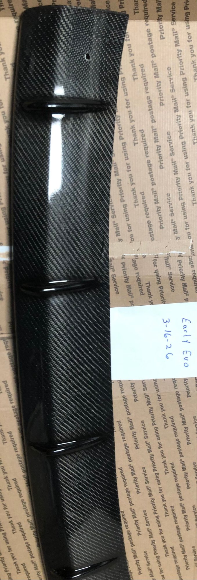 Exterior Body Parts - Evo X carbon rear diffuser - New - All Years  All Models - Henderson, NV 89052, United States