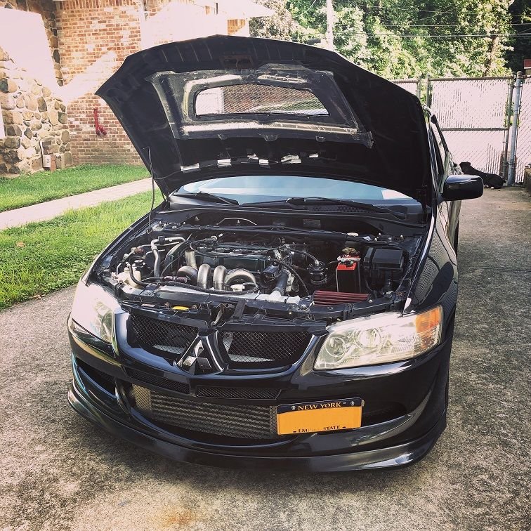 2003 Mitsubishi Lancer Evolution - 2003 Tarmac Black Evo VIII looking for a new home - Used - VIN ja3ah86f93u124710 - 142,000 Miles - 4 cyl - AWD - Manual - Sedan - Black - Staten Island, NY 10308, United States