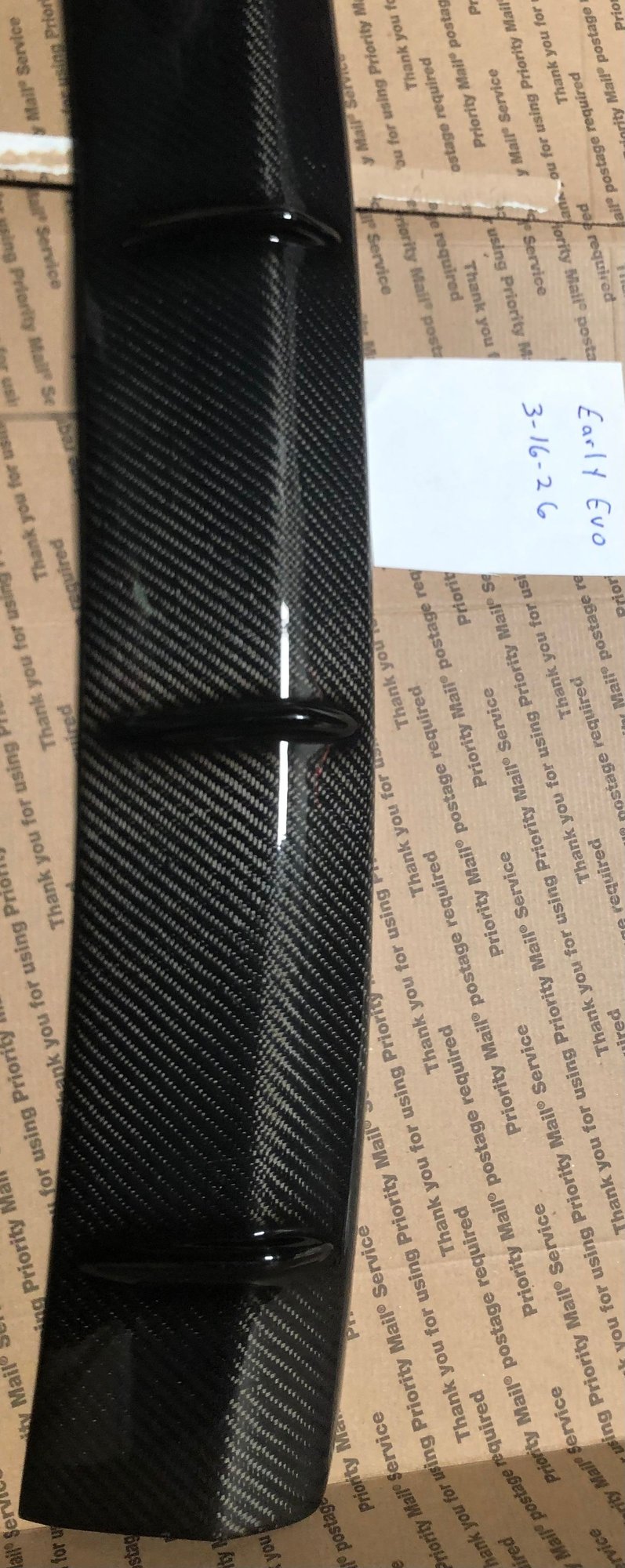 Exterior Body Parts - Evo X carbon rear diffuser - New - All Years  All Models - Henderson, NV 89052, United States