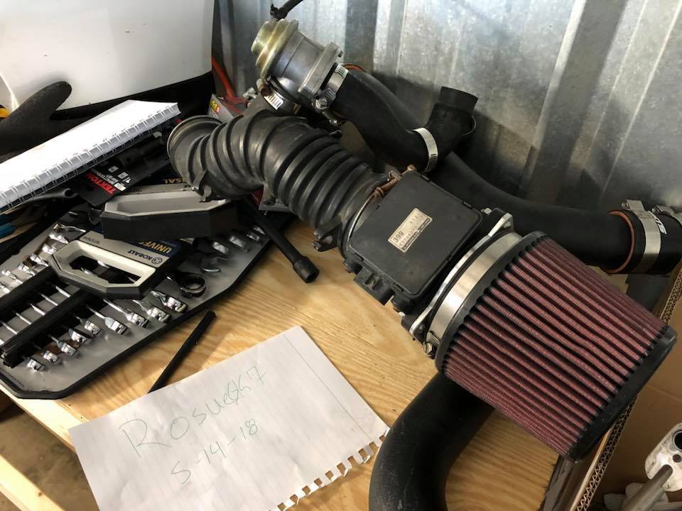 Engine - Intake/Fuel - [FS]: OEM Intake Tube, MAF, MAF Adapter/Filter, Evo 9 BOV - Used - Monroe, MI 48162, United States