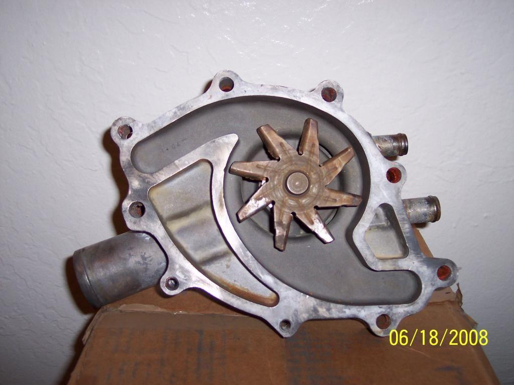 Water pump impeller types is one better than the other? Ford F150
