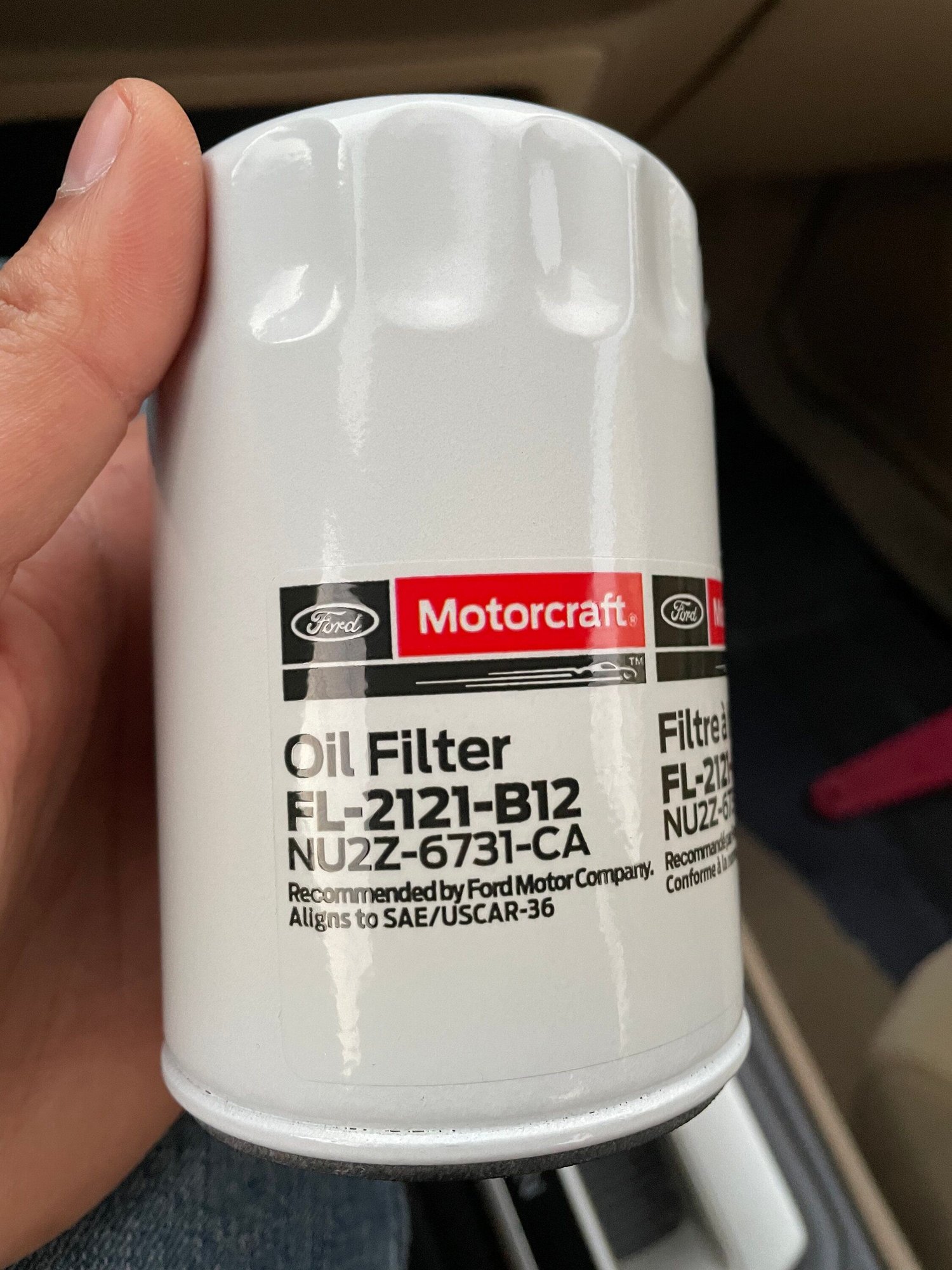 Replacement motorcraft oil filter for fl500s Ford F150 Forum