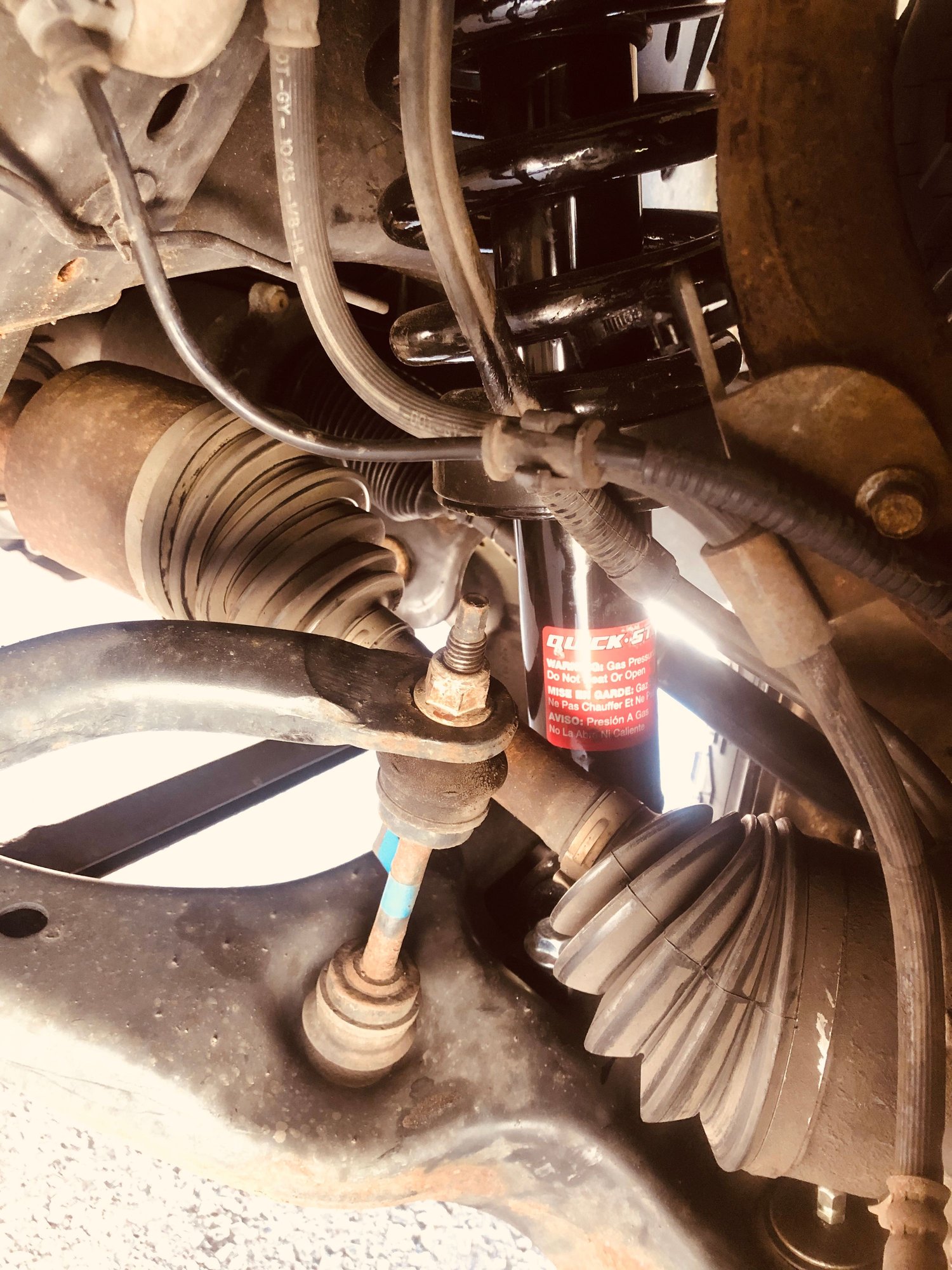 Knocking in front at full wheel lock Ford F150 Forum Community of