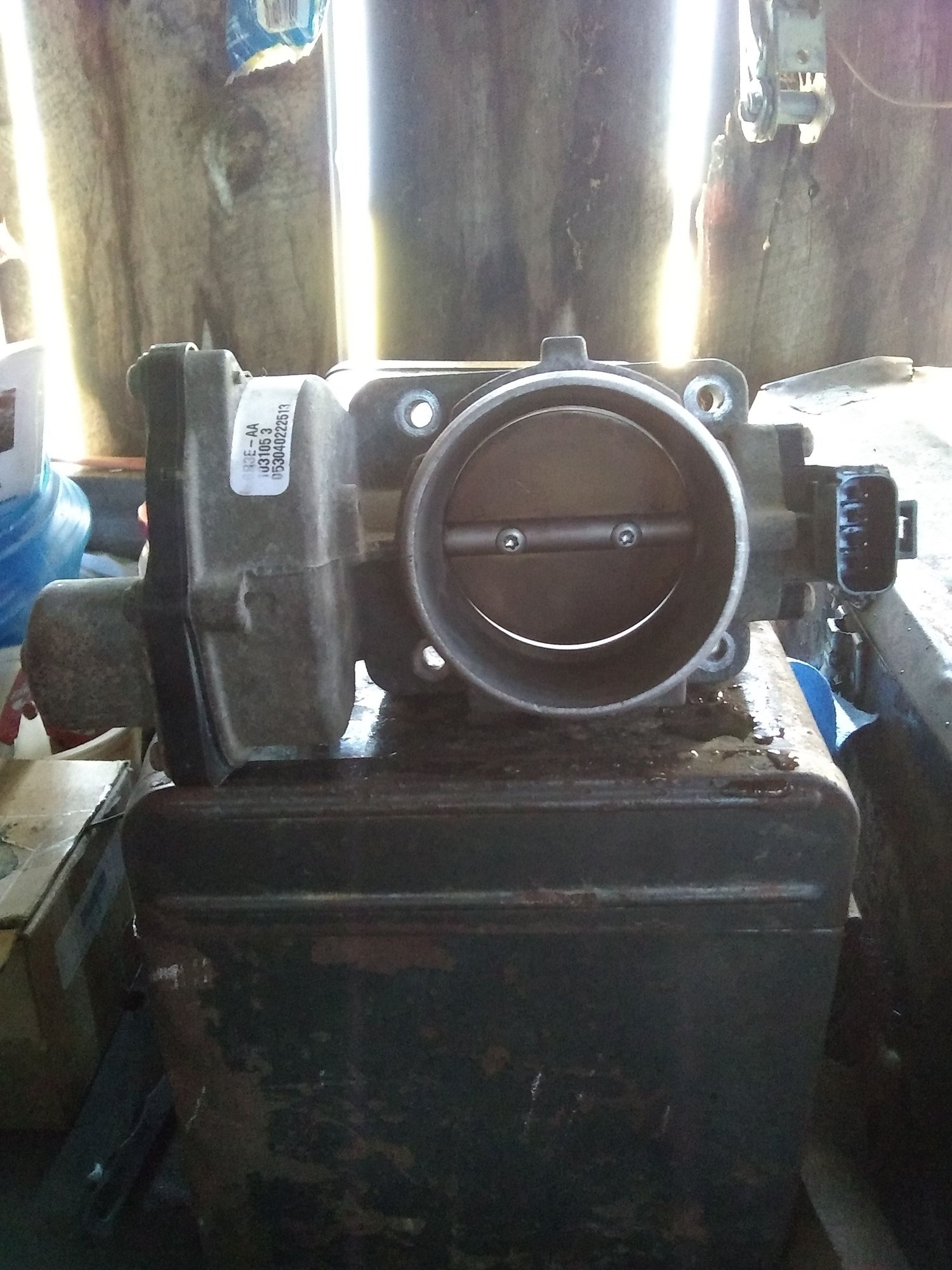 Throttle body doesn't close completely Ford F150 Forum Community of