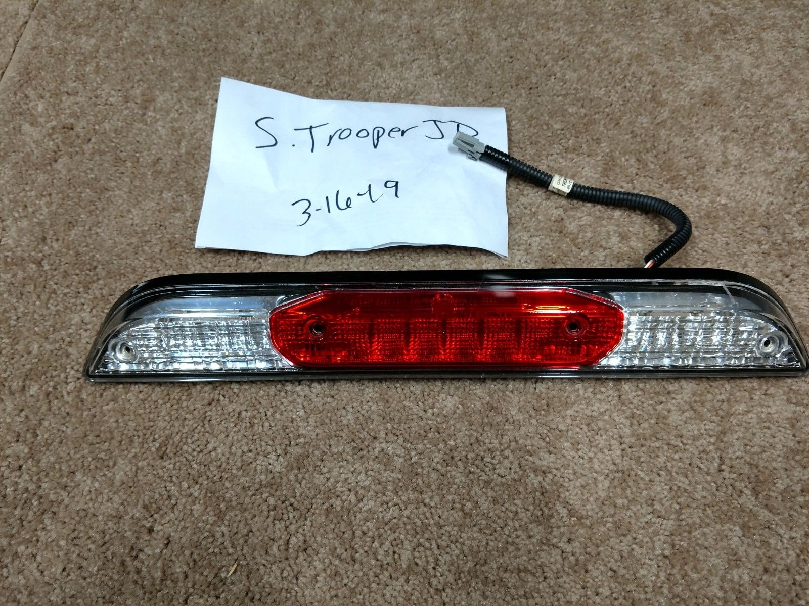Ford F150 Third Brake Light Replacement
