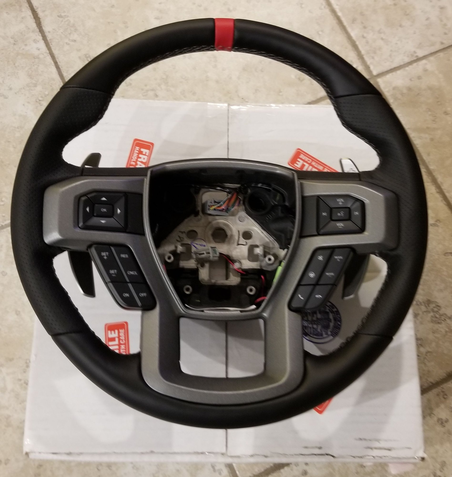 SOLD...FS 2017+ Raptor Steering Wheel w/Paddle Shifter Harness Page