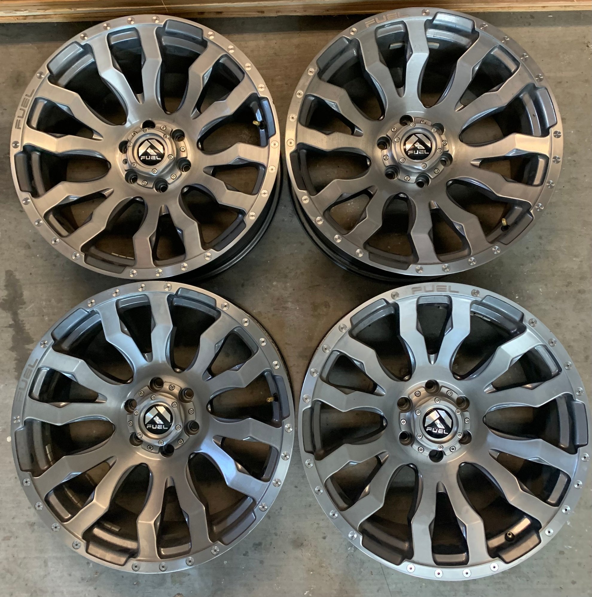 Texas 20” Fuel Blitz Wheels Brushed Gunmetal Ford F150 Forum