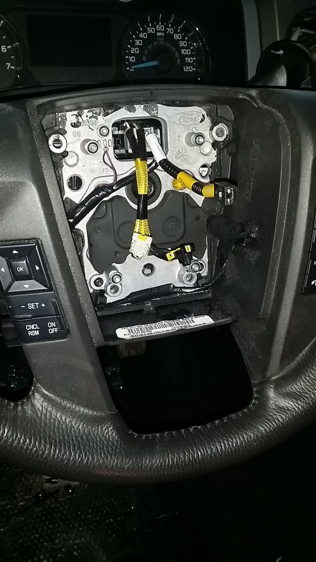 2013 F150 xlt Steering wheel removal Ford F150 Forum Community of
