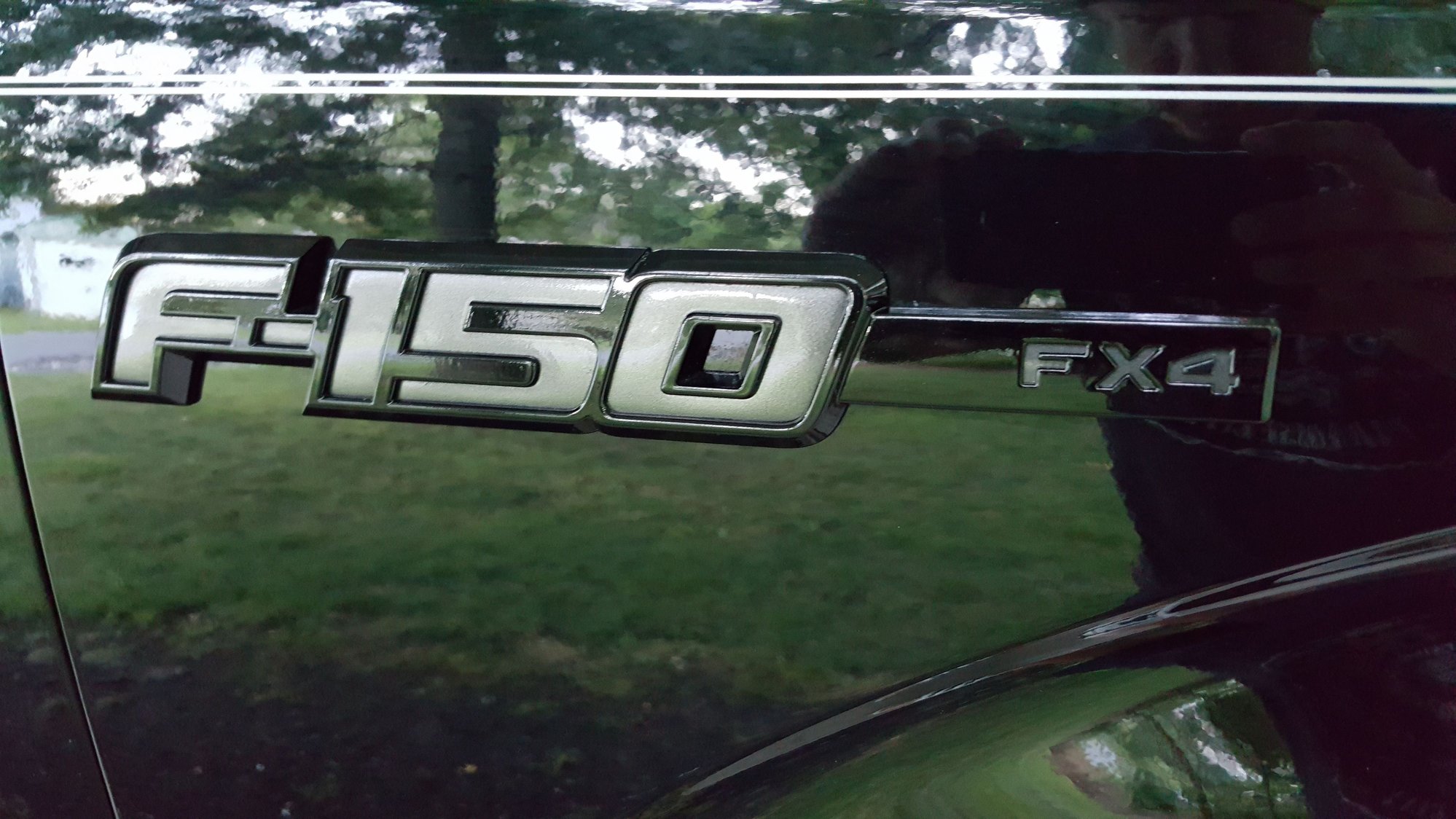 Best way to paint chrome emblems black? Page 2 Ford F150 Forum