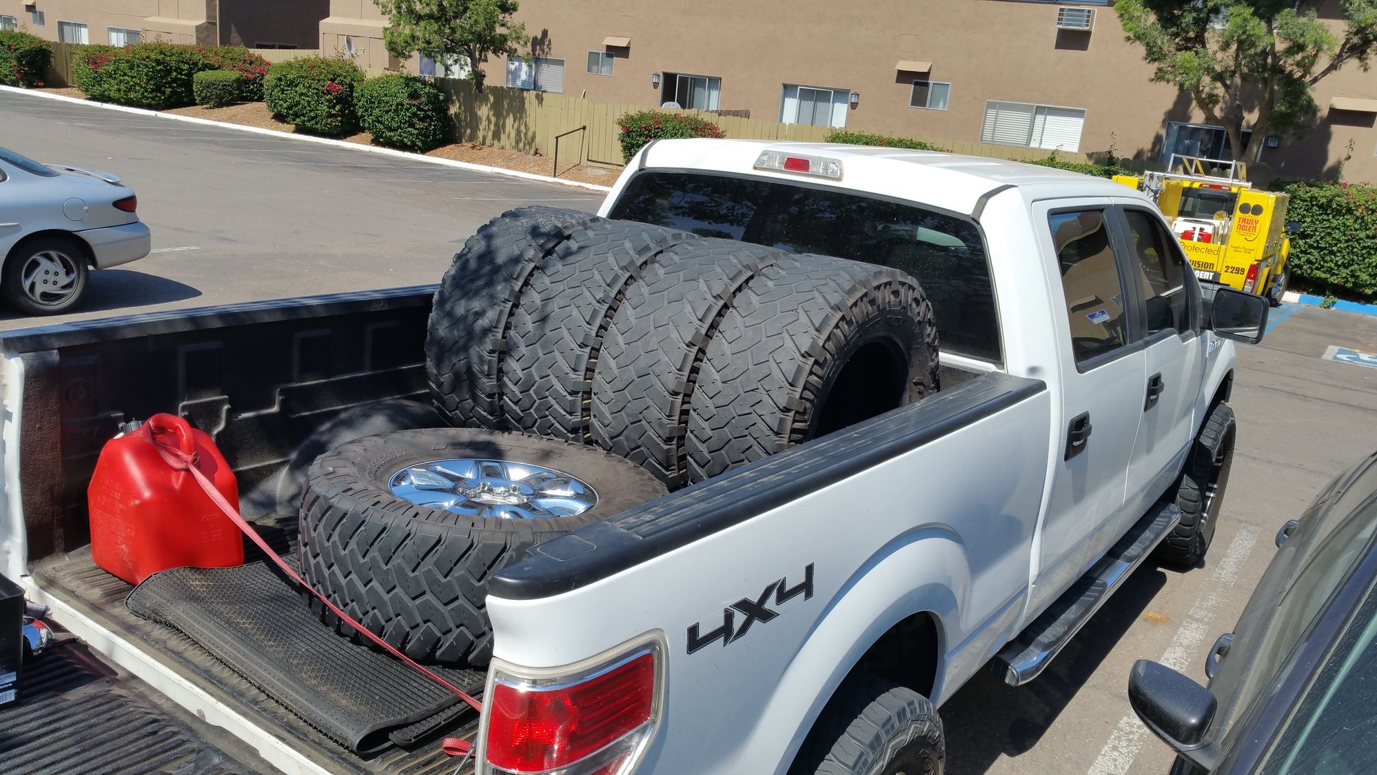 Weight limit on spare tire carrier? Ford F150 Forum Community of
