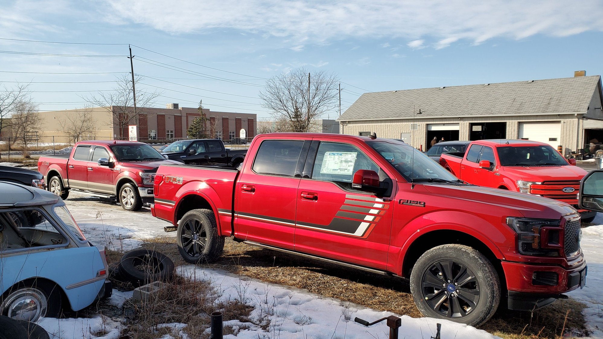 Rapid Red compared to Red Candy and Race Red Ford F150 Forum