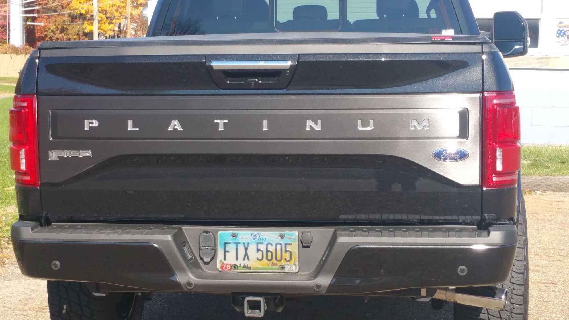 King Ranch Chrome Tailgate Painted Ford F150 Forum Community of