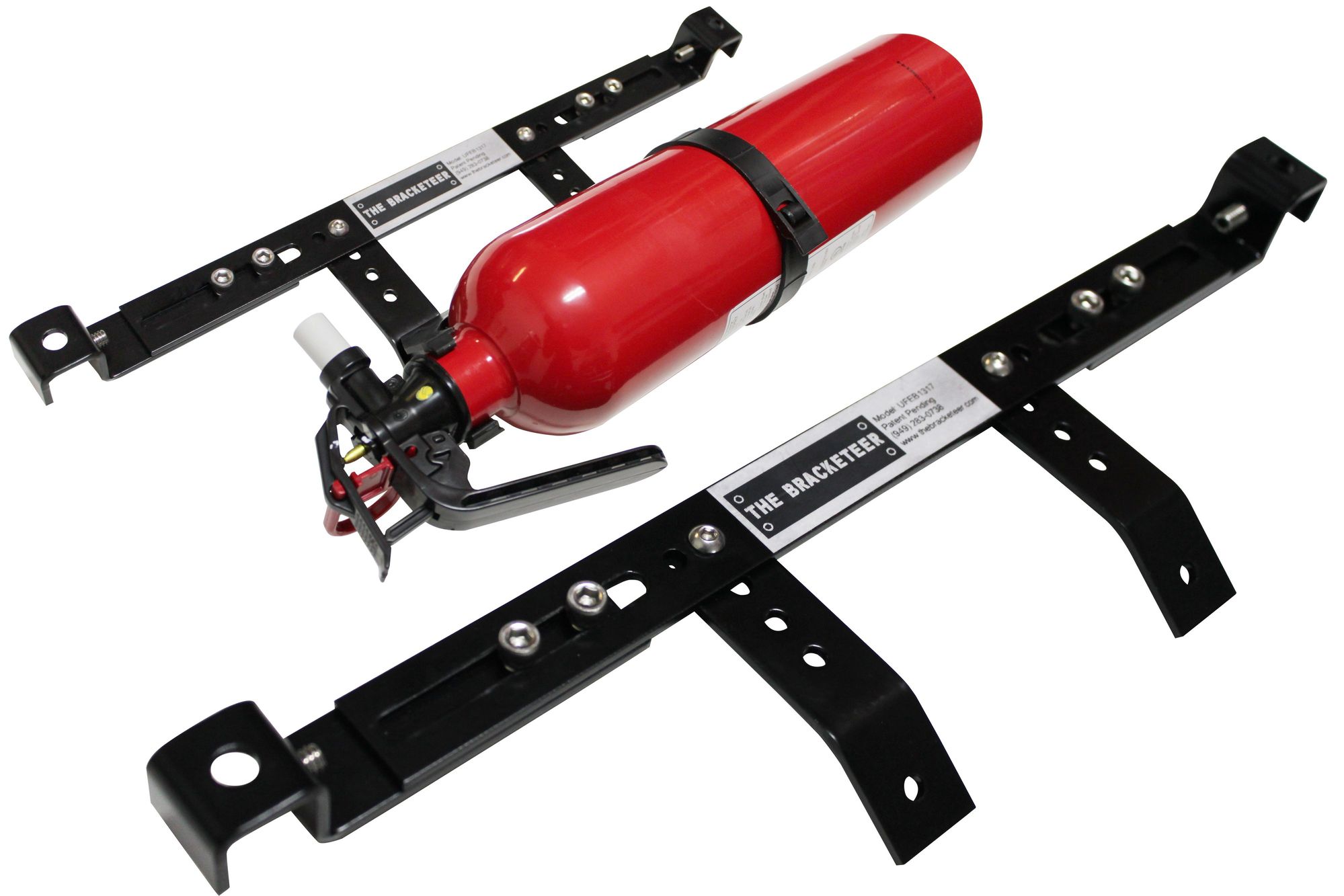 The Bracketeer Fire Extinguisher Bracket for Raptor / F150 Ford