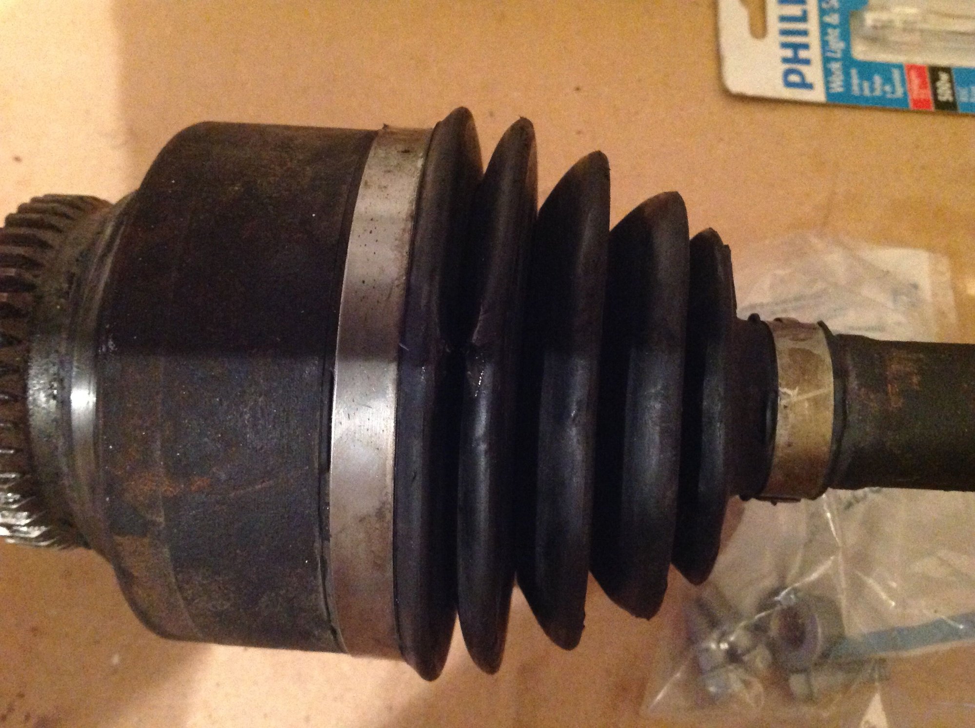 Iwe install help, cv boot ripped and grease? Ford F150 Forum