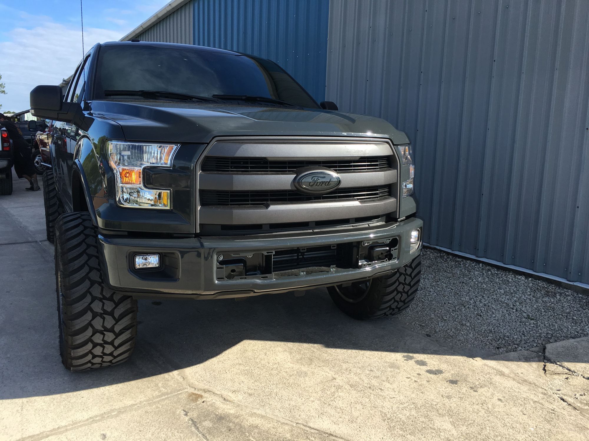 front air dam removal Ford F150 Forum Community of Ford Truck Fans