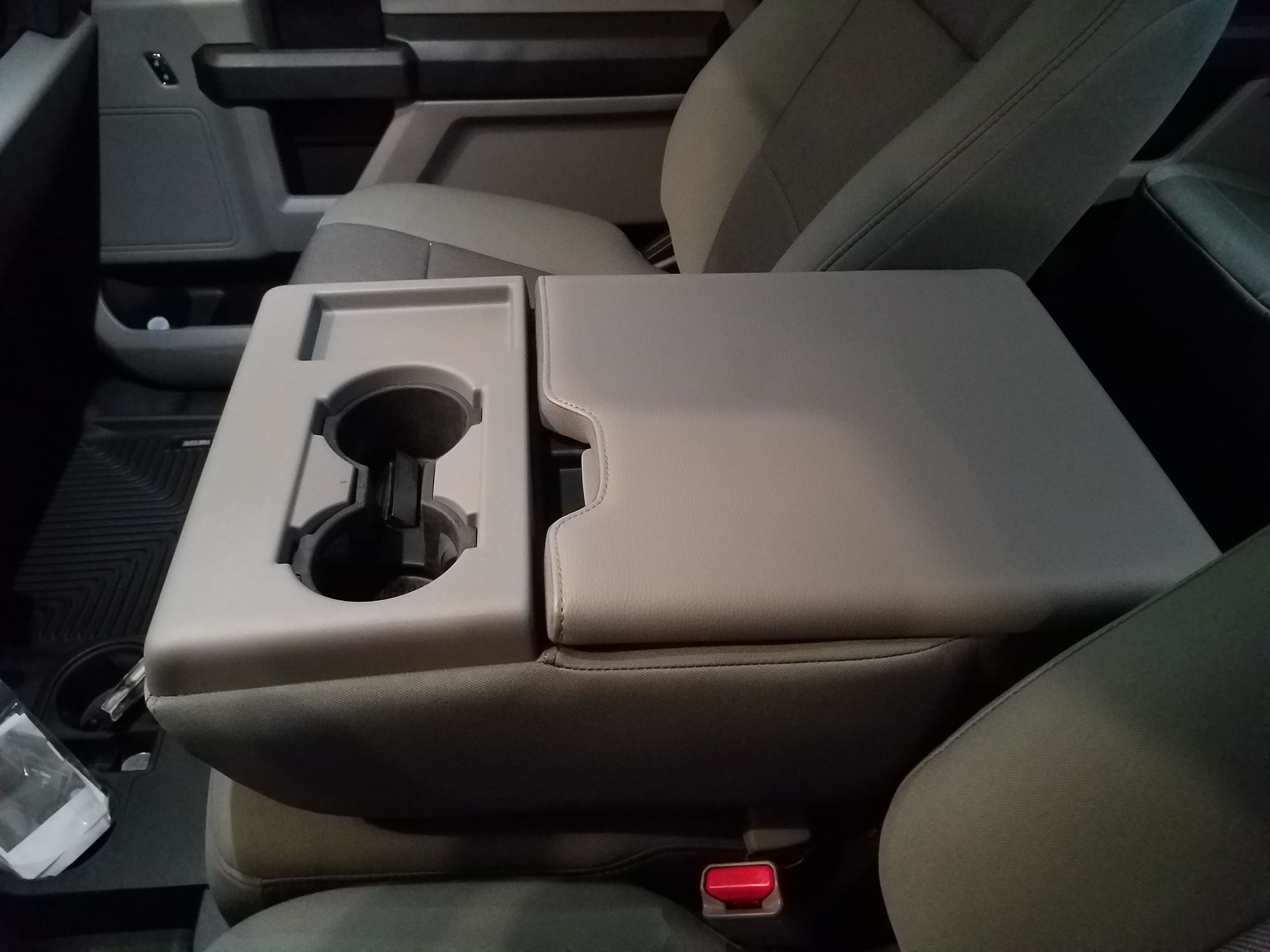 front arm rest (back of fold down seat) cup holder Ford F150 Forum